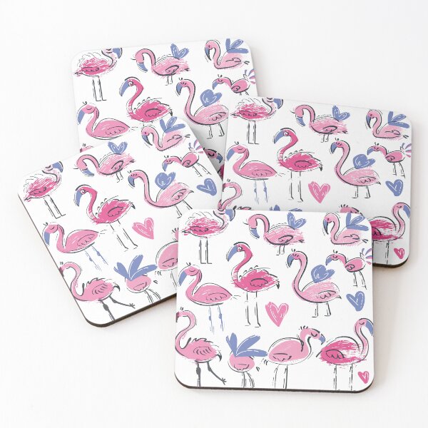 Item preview, FLAMINGO – The Symbol of Romantic Love & Soulmate (E6) designed and sold by echooche.