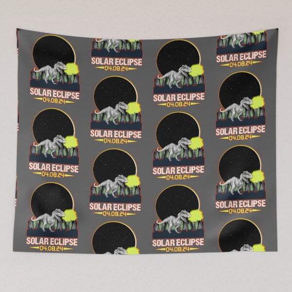 Item preview, Solar Eclipse T Rex Dinosaur  designed and sold by WoodburyLake.