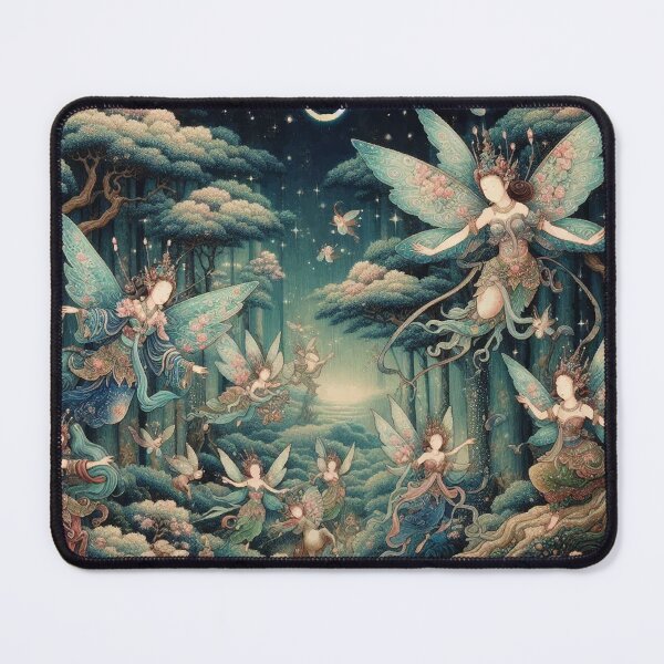 Item preview, Fairies in Fantasy Night Forest  designed and sold by Illuministique.