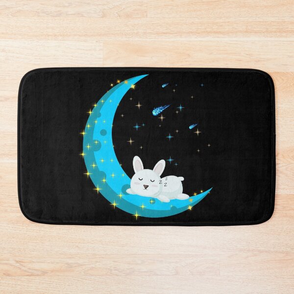 Item preview, Rabbit on the moon and stars designed and sold by M art & design.