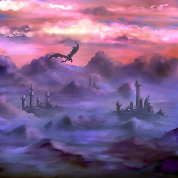 Artwork thumbnail, Above the clouds by Petra van Berkum