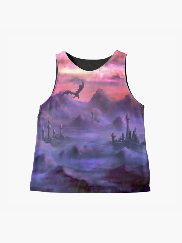 Thumbnail 4 of 6, Sleeveless Top, Above the clouds designed and sold by petravb.