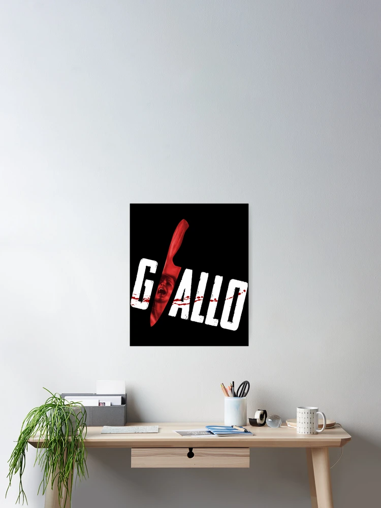Thumbnail 2 of 3, Poster, Giallo designed and sold by MathildeBrun.