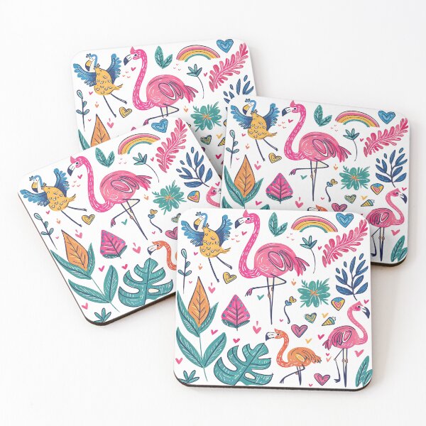 Item preview, FLAMINGO – The Symbol of Romantic Love & Soulmate (E9) designed and sold by echooche.