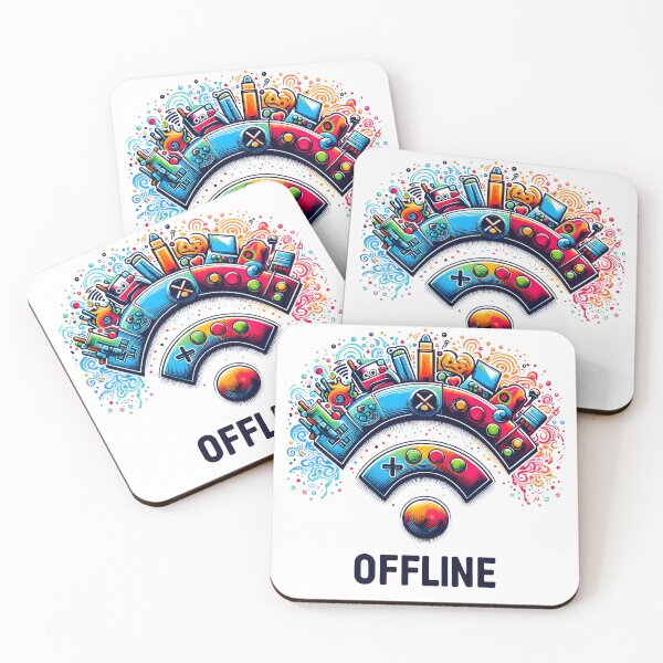 Item preview, offline, online designed and sold by TrueArtVibes.