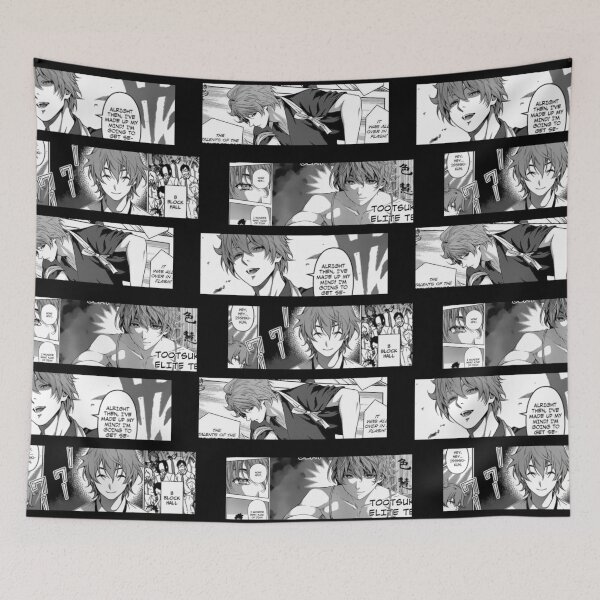 Item preview, Satoshi Isshiki Manga Stripe Design designed and sold by Wafusaurus.
