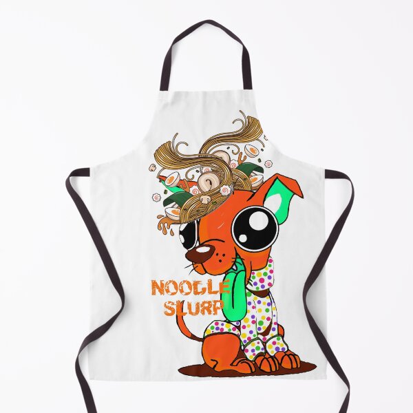 Item preview, Noodle Slurp, Funny Cute, "Think Noodles" Orange Dog, Gaming designed and sold by IDoMatterROSASS.
