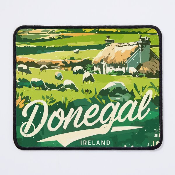 Item preview, Donegal Countryside Watercolour Scene designed and sold by OliDesigns.