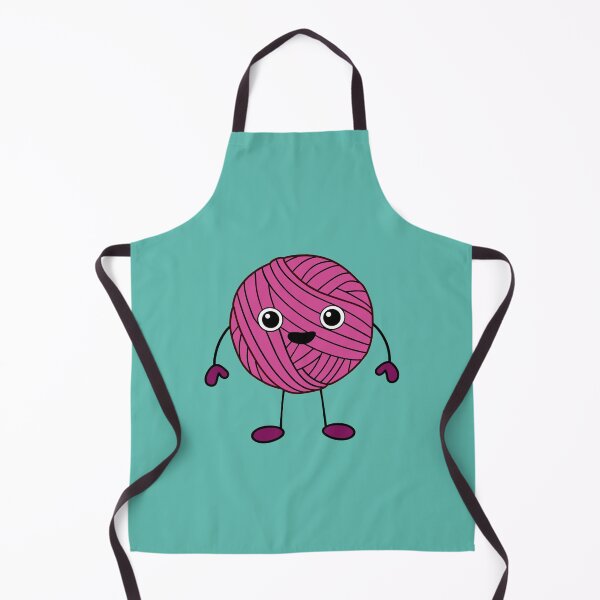 Item preview, Yarn Ball Pink Kawaii With Legs And Hands designed and sold by Lelijo.