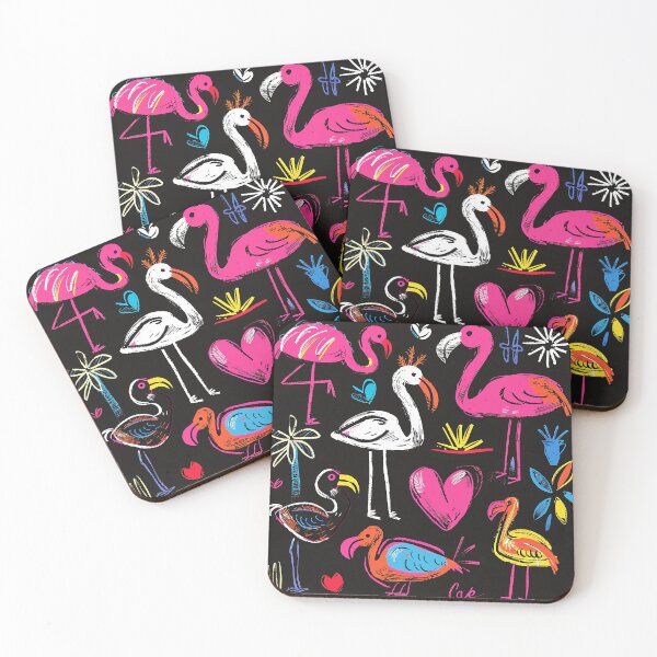 Item preview, FLAMINGO – The Symbol of Romantic Love & Soulmate (E12) designed and sold by echooche.