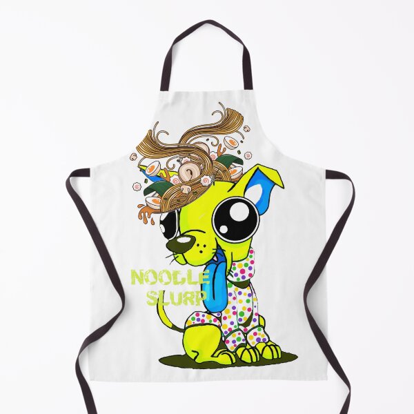 Item preview, Noodle Slurp, Funny Cute, "Think Noodles" Yellow Dog, Gaming designed and sold by IDoMatterROSASS.