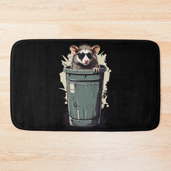 Item preview, Opossum Funny Garbage Can Resident Streetwear designed and sold by LuminOrb.
