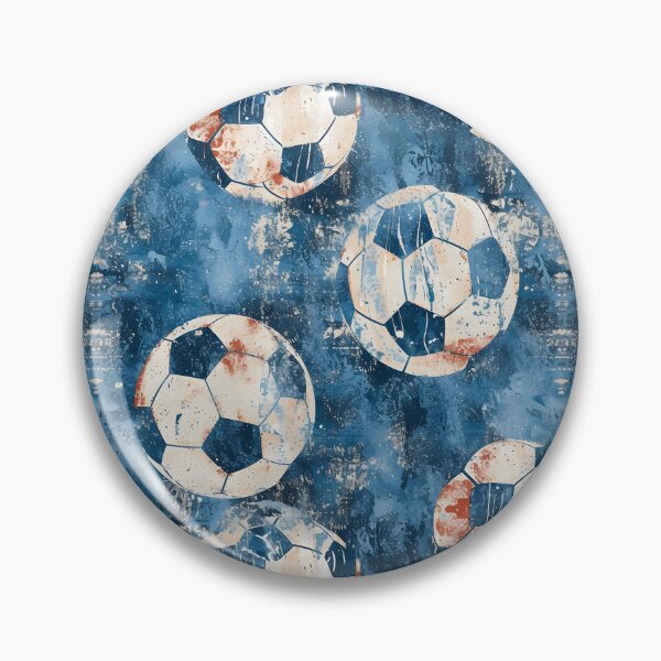 Item preview, Football Bleached Pattern designed and sold by LynZorHome.