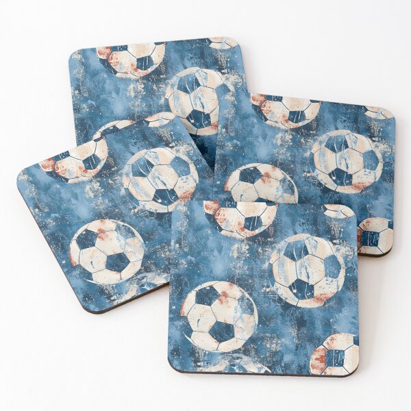 Item preview, Football Bleached Pattern designed and sold by LynZorHome.
