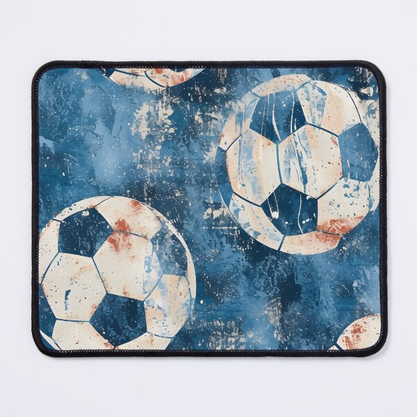 Item preview, Football Bleached Pattern designed and sold by LynZorHome.