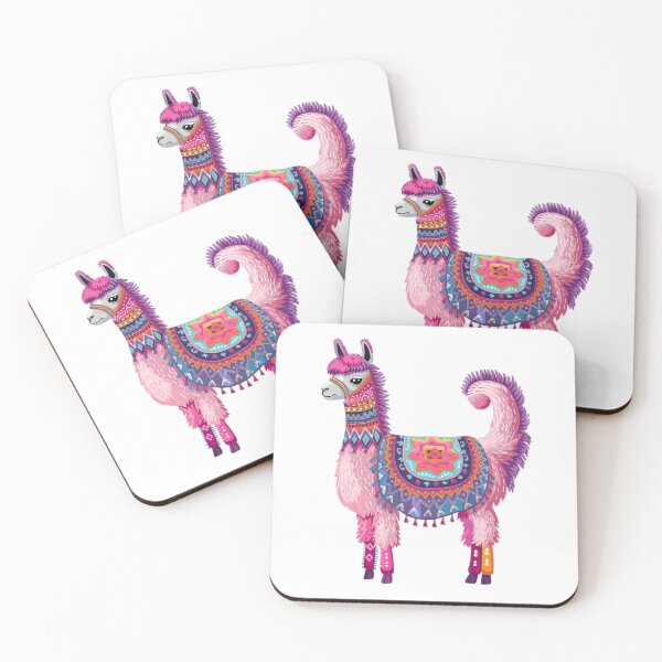 Item preview, Pink Boho Llama designed and sold by anderelbe.