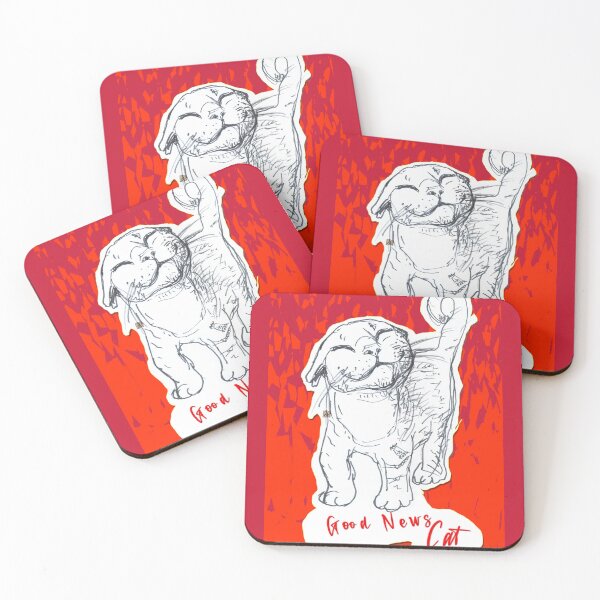 Item preview, Good News Cat (drawing by ACCI)  designed and sold by VanyssaGraphics.