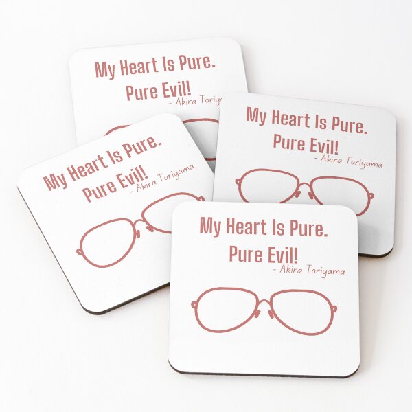 Item preview, Akira Toriyama - My heart is pure.pure evil ! designed and sold by ViLo-TStore.