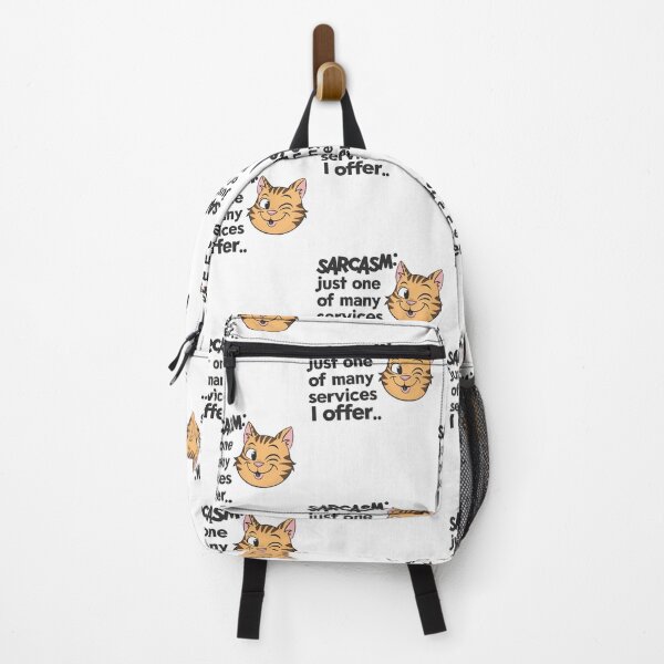 Item preview, Sarcasm Just One Of Many Services I Offer, Funny Cat designed and sold by Krieghorn.
