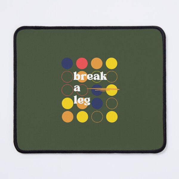 Item preview, Break a leg | Green Background designed and sold by RM-Journey.
