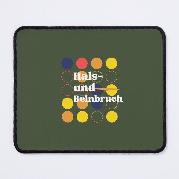 Item preview, Hals- und Beinbruch | Green Background designed and sold by RM-Journey.