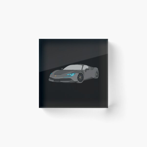 Item preview, Ferrari SF90 Selfmade Car Grey designed and sold by DonnaMiddletont.