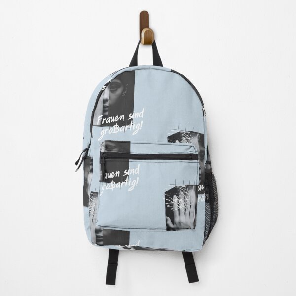 Item preview, Frauen sind großartig! | Pastel Blue Background designed and sold by RM-Journey.