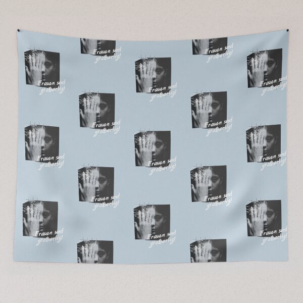 Item preview, Frauen sind großartig! | Pastel Blue Background designed and sold by RM-Journey.