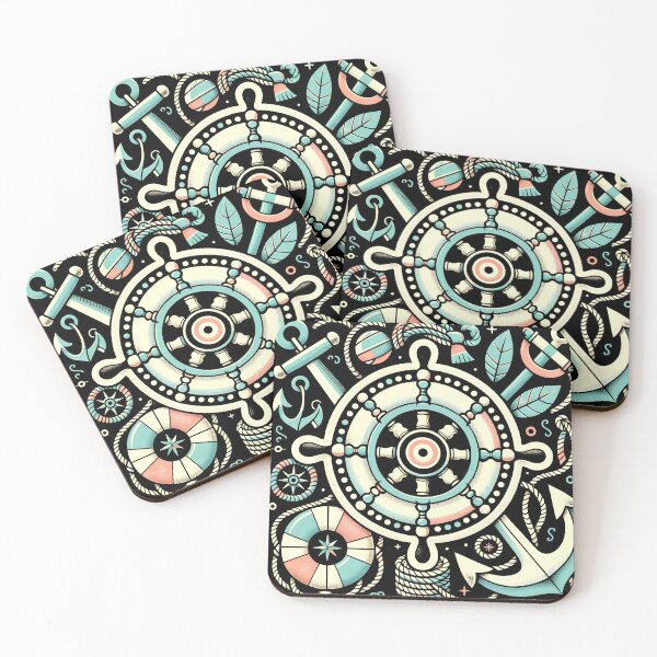 Item preview, nautical folk art. designed and sold by panshop20.