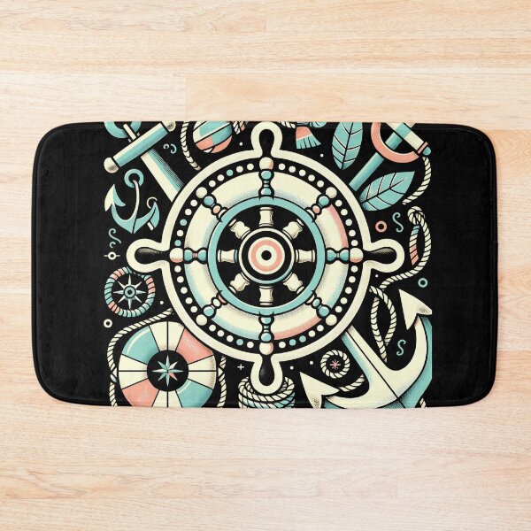 Item preview, nautical folk art. designed and sold by panshop20.