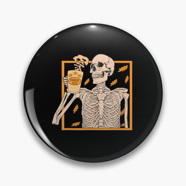 Item preview, Skeleton Pumpkin Spice Latte Syrup Creamer		 designed and sold by rutaiulae71.