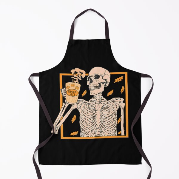 Item preview, Skeleton Pumpkin Spice Latte Syrup Creamer designed and sold by rutaiulae71.