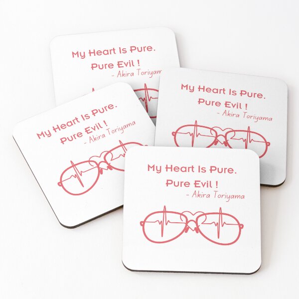 Item preview, Akira Toriyama - My heart is pure.pure evil ! designed and sold by ViLo-TStore.
