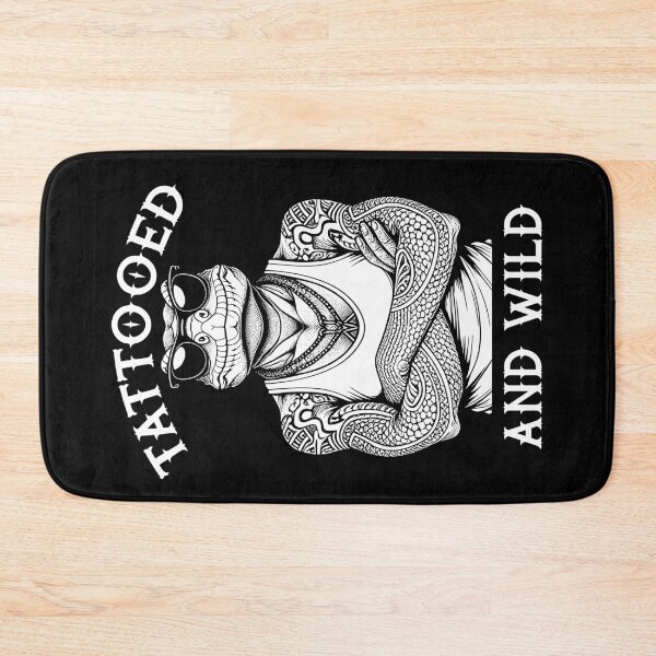 Item preview, Tattooed And Wild Funny Inked Gekko Animal Tattoo Lover designed and sold by GrandeDuc.