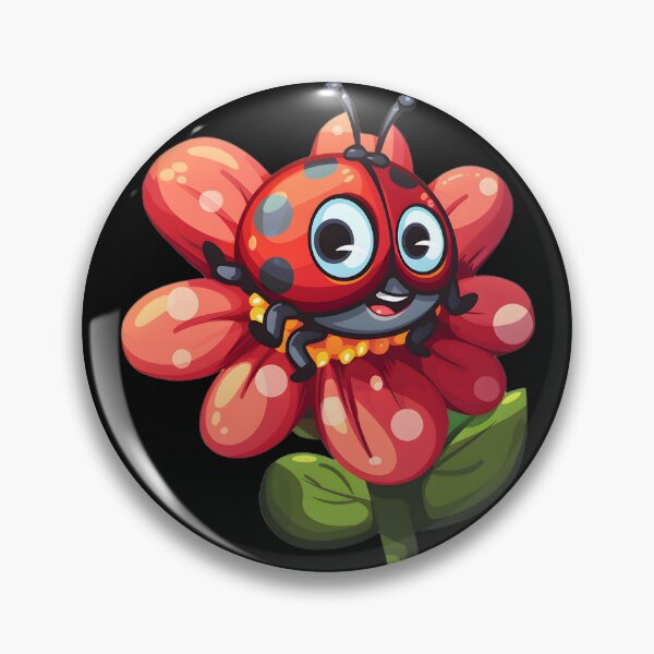 Artikelvorschau, Cheerful Bug: Wunderliche Freude entworfen und verkauft von AI-Only Creations.