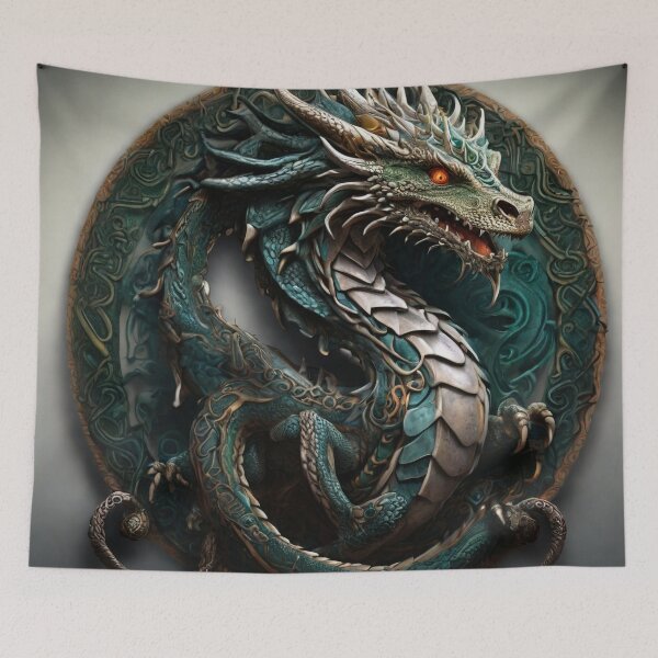 Item preview, Celtic Dragon | Guardian of Ancient Lore designed and sold by MysticFable.