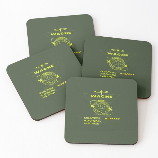 Item preview, Wache - Schützen, Wachsam, Wächter | Green Background designed and sold by RM-Journey.