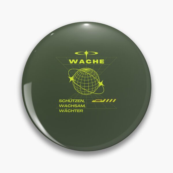 Item preview, Wache - Schützen, Wachsam, Wächter | Green Background designed and sold by RM-Journey.