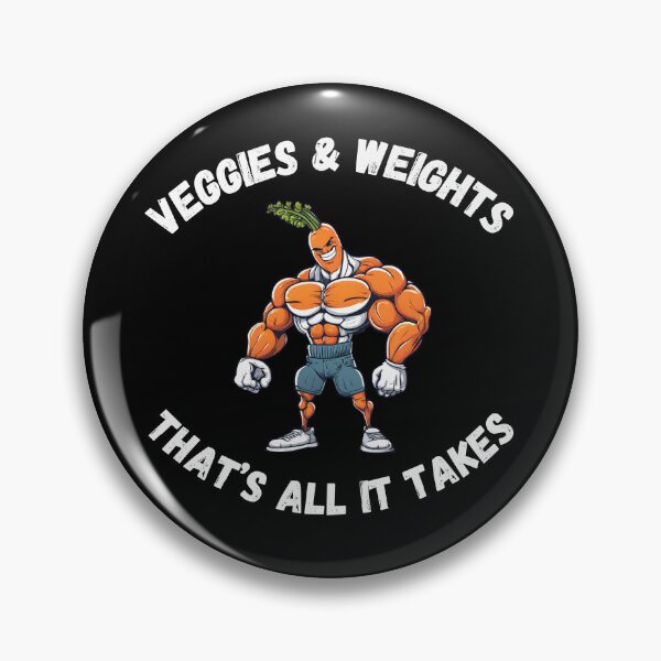 Item preview, Vegetables and weights are all you need designed and sold by Amzg-Designs.