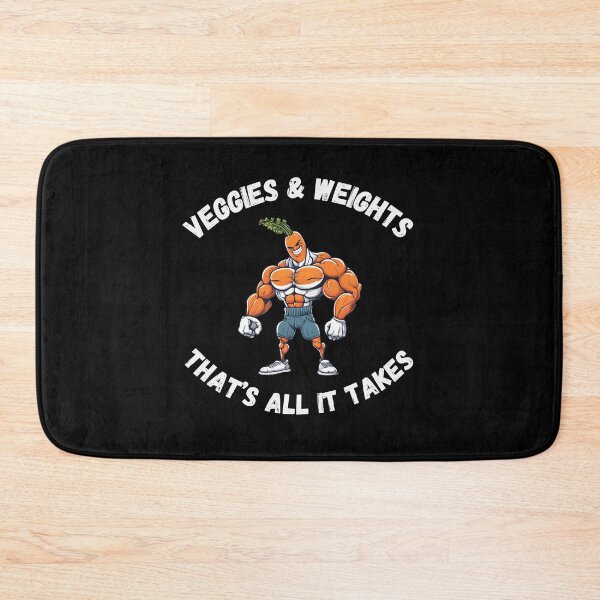Item preview, Vegetables and weights are all you need designed and sold by Amzg-Designs.