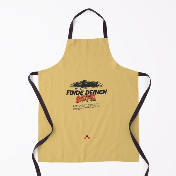 Item preview, Finde deinen Gipfel | Yellow Background designed and sold by RM-Journey.