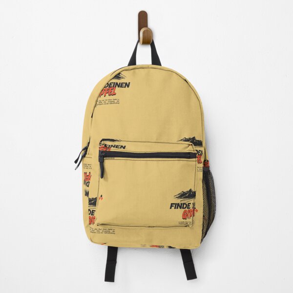 Item preview, Finde deinen Gipfel | Yellow Background designed and sold by RM-Journey.