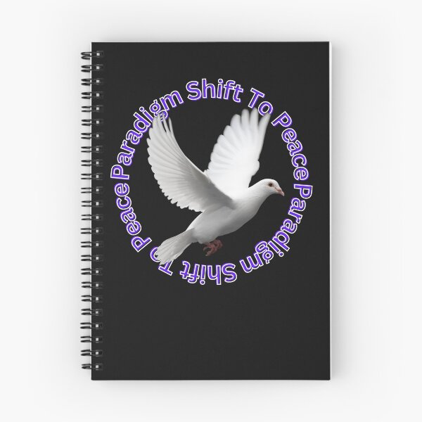 Item preview, Paradigm Shift to Peace, dove, blue designed and sold by schmerkers.