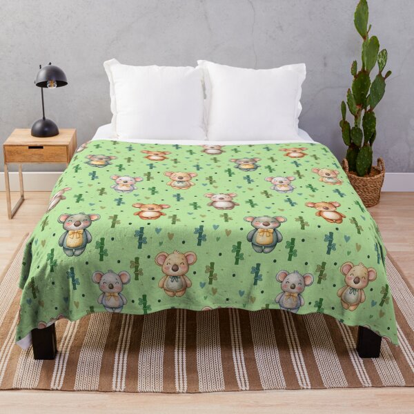 Item preview, Happy koala bears with bamboo design for kids for children for babies designed and sold by NymeriaH.