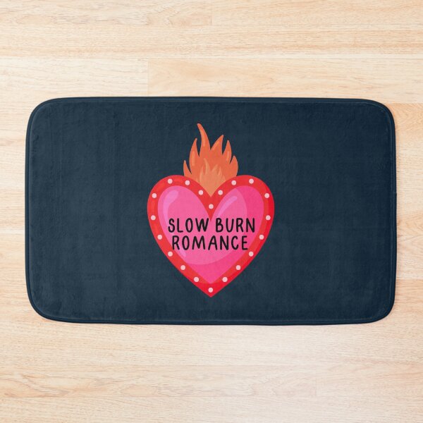 Item preview, Slow burn romance bookish trope - flame designed and sold by Neadoodles.