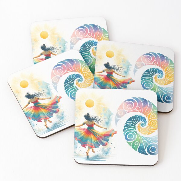 Item preview, Sunshine and Spirals   designed and sold by Sienna Hamilton-Katene.