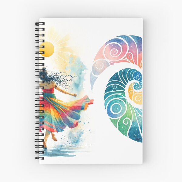 Item preview, Sunshine and Spirals   designed and sold by Sienna Hamilton-Katene.