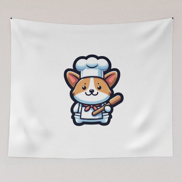 Item preview, Chef corgi designed and sold by FerdiEverywhere.