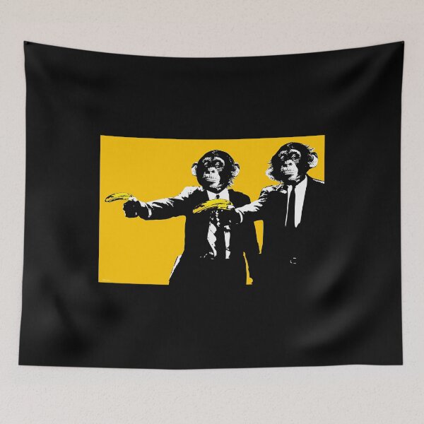 Item preview, Pulp Fiction Monkeys designed and sold by LaetitiaJean.