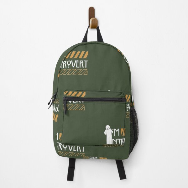 Item preview, I'm Introvert | Green Background designed and sold by RM-Journey.